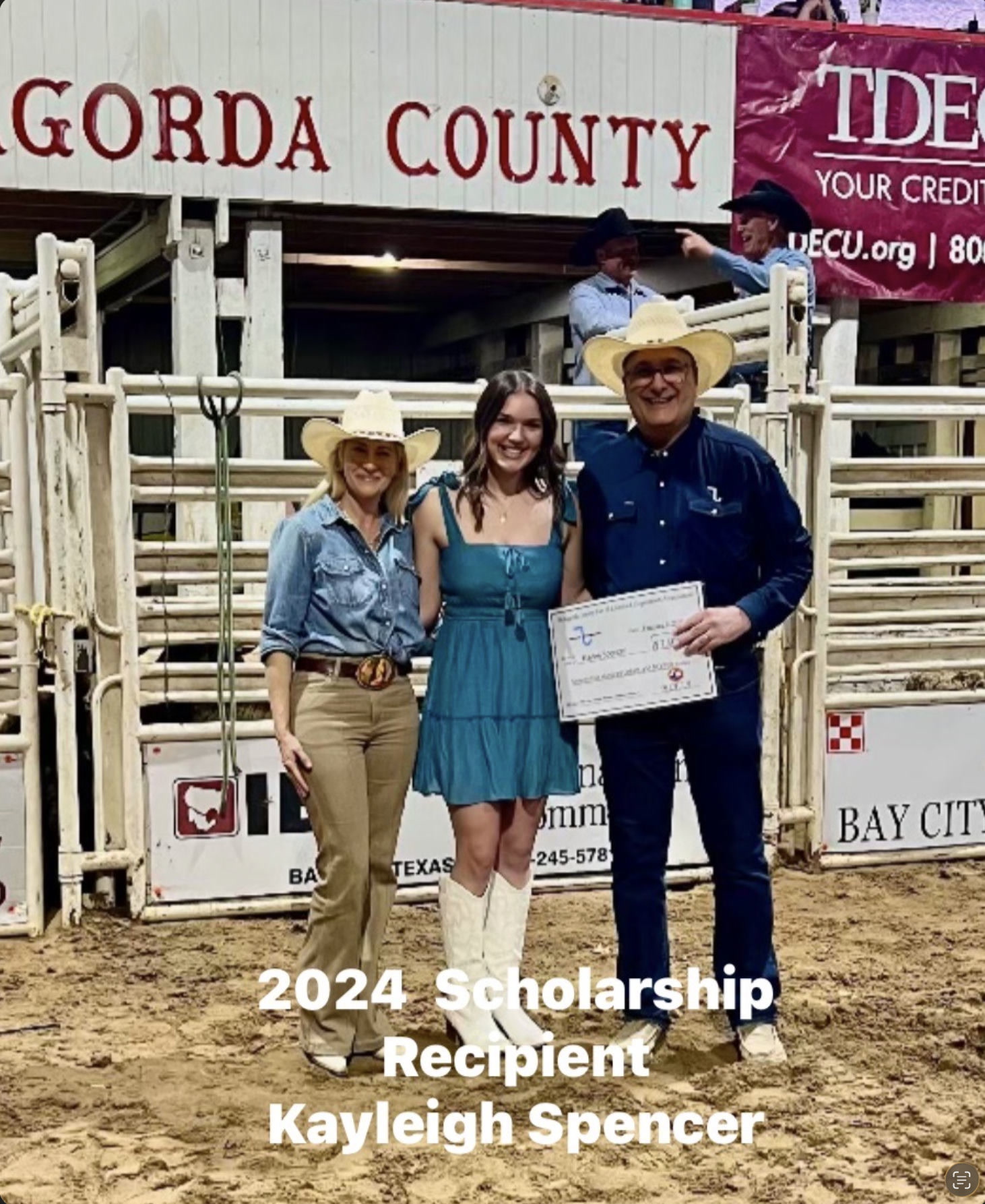 Kayleigh Spencer — 2024 Donna Harrison Memorial Scholarship recipient